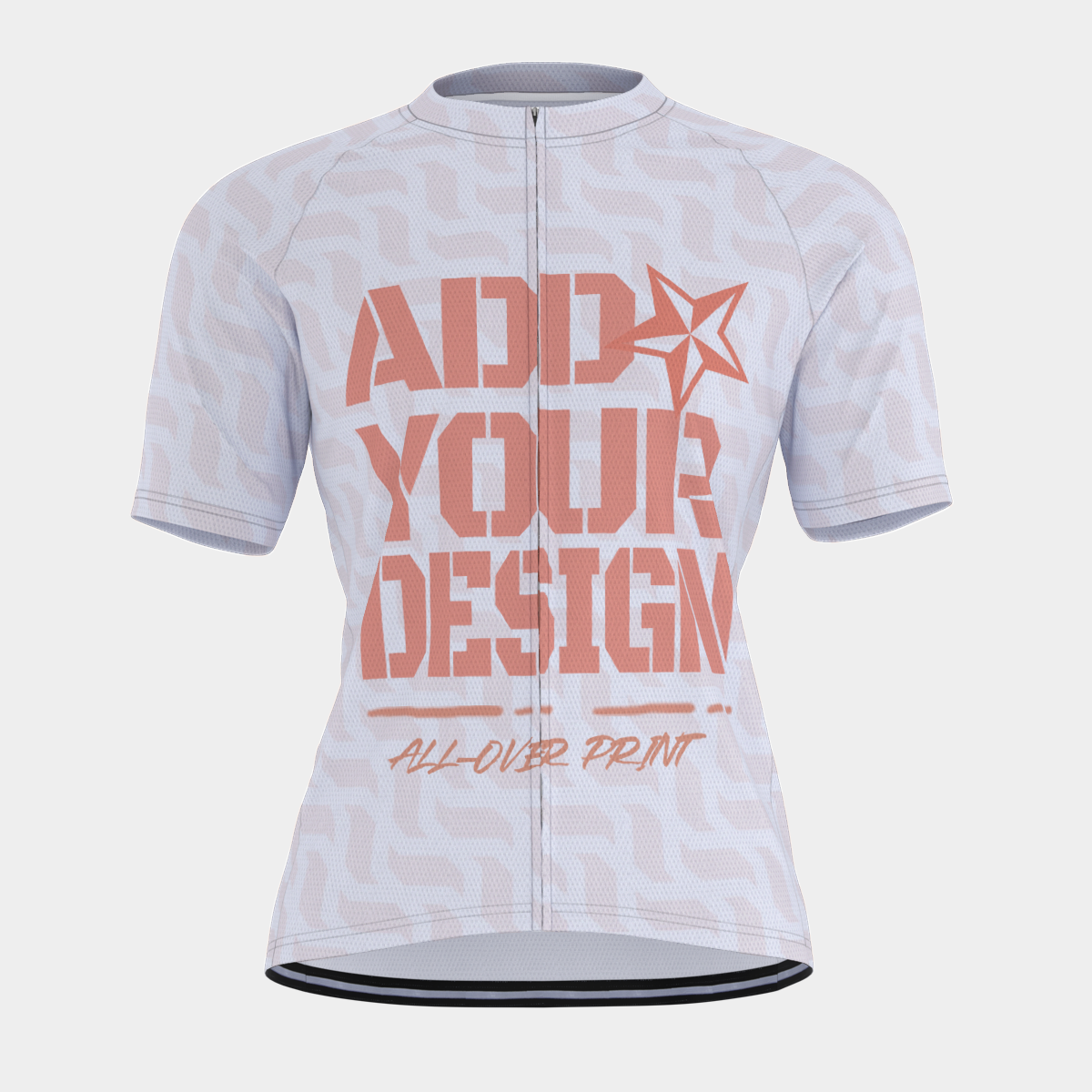 All-Over Print Raglan Men's Cycling Jersey