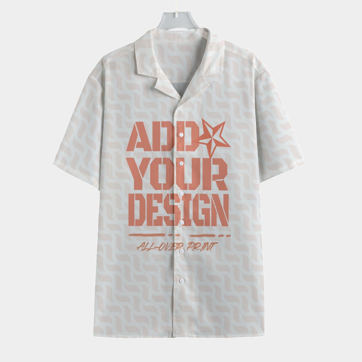 All-Over Print Men's Hawaiian Shirt