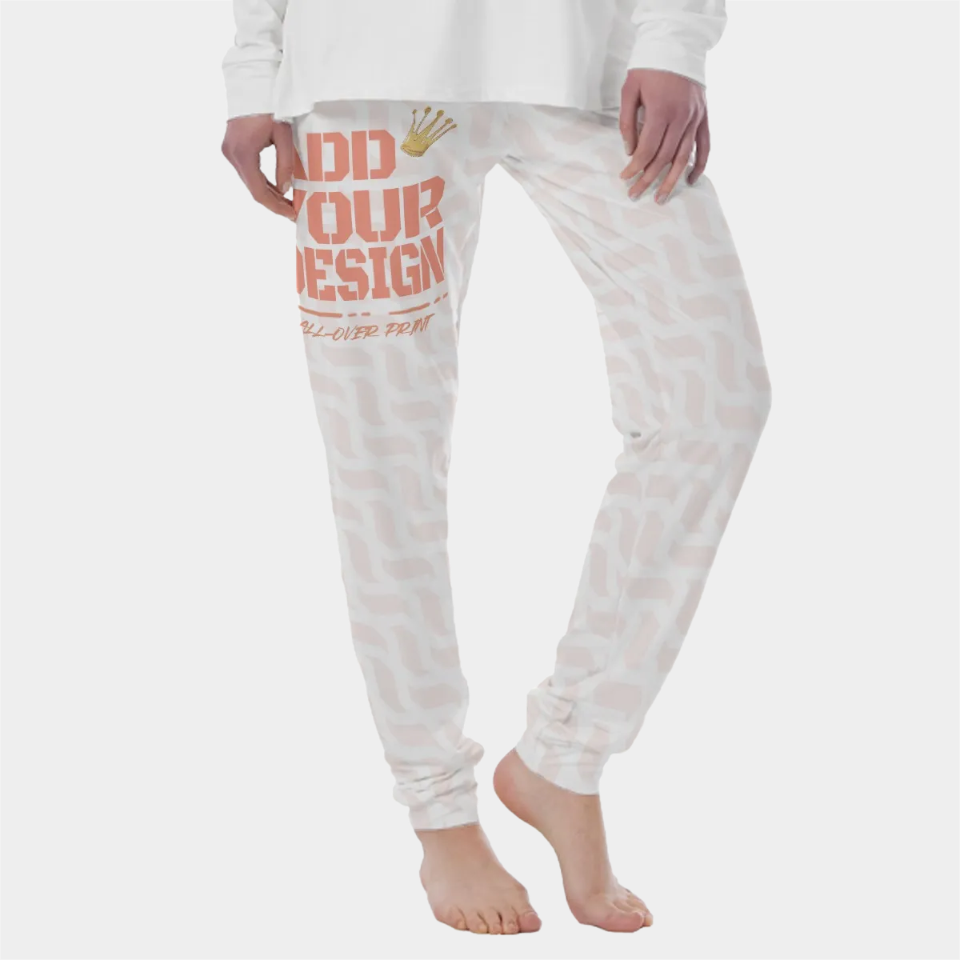 All-Over Print Women's Pajama Pants|180GSM