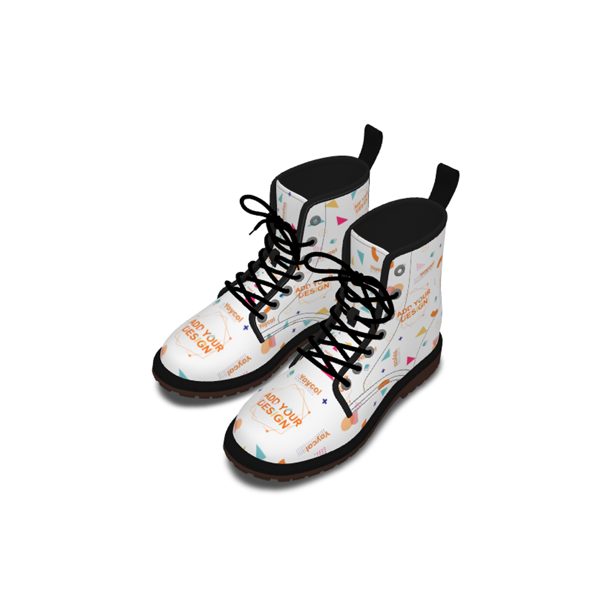 All-Over Print Women's Martin Short Boots