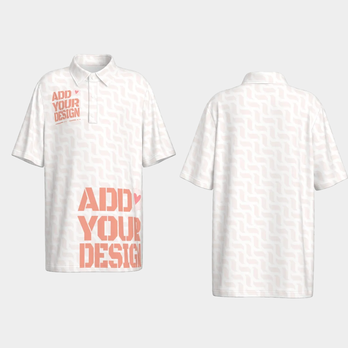 All-Over Print Teenage UV Protection POLO Shirt