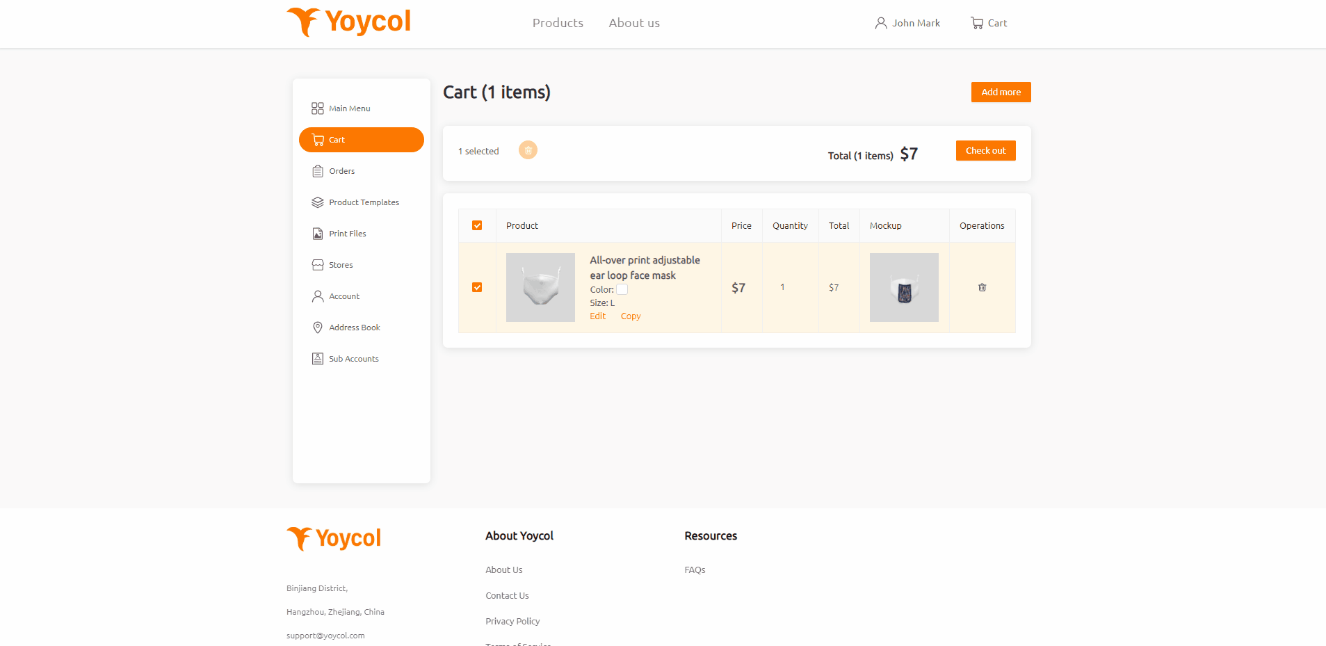 Yoycol OnDemand Print & Drop Shipping Service for