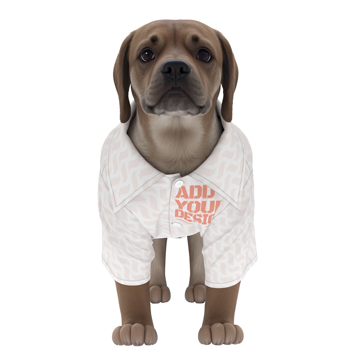All-Over Print Pet’s Hawaiian Shirt